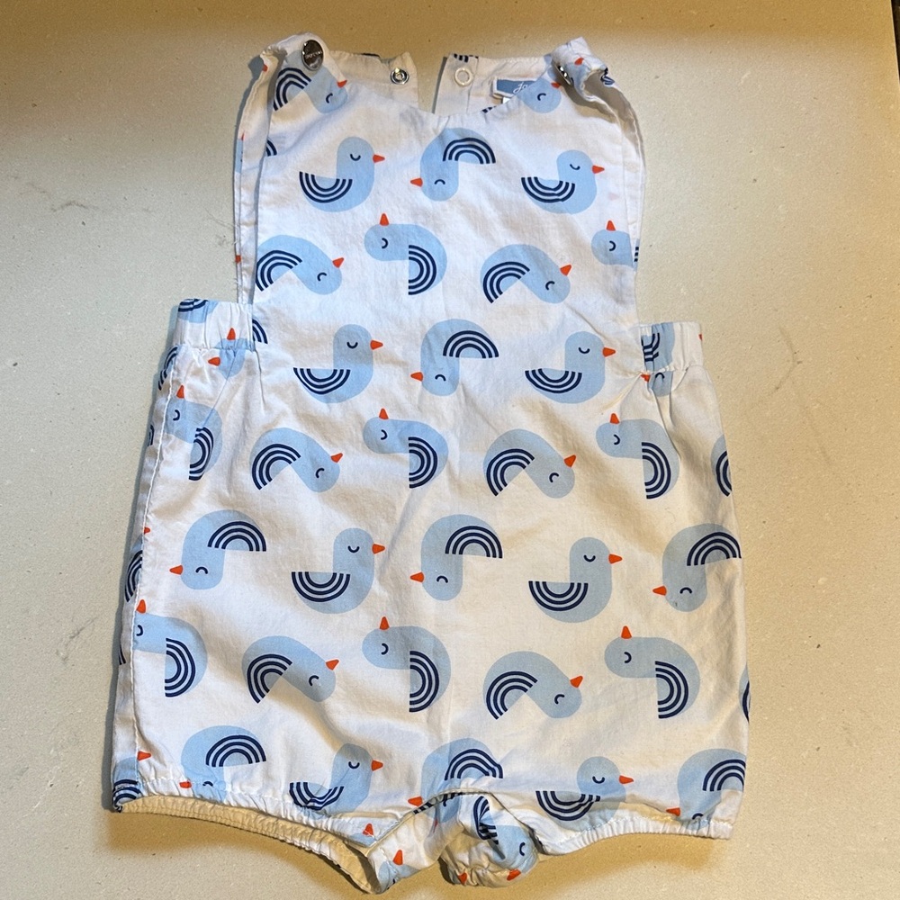 Jacadi Blue and White Kids Bodysuit